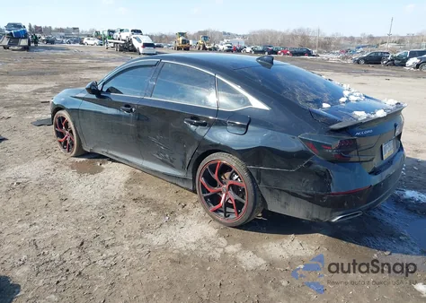 2021 Honda Accord Sport 2.0T из США, поврежденный, VIN 1HGCV2F30MA000478